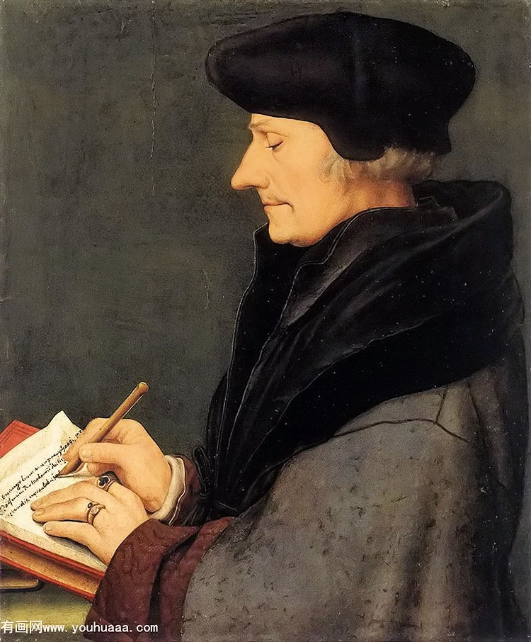 ¹ص˹деĻ - portrait of erasmus of rotterdam writing