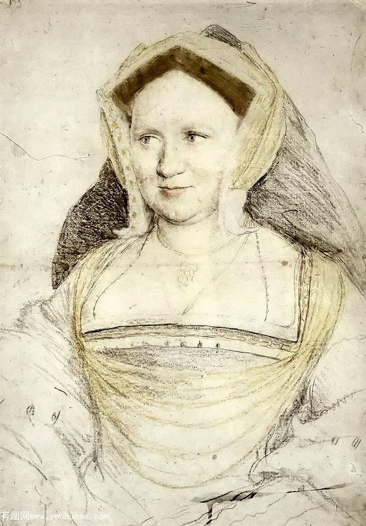 µФ - portrait of lady mary guildford