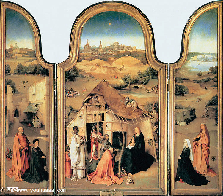 ʿʥ() - the adoration of the magi triptych