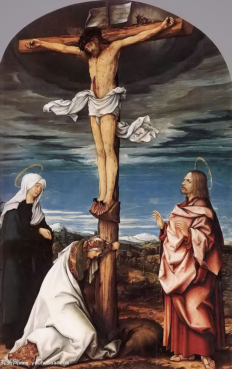 ѻʥĸĨǼʥԼ - crucifix with mary, mary magdalen and st john the evangelist