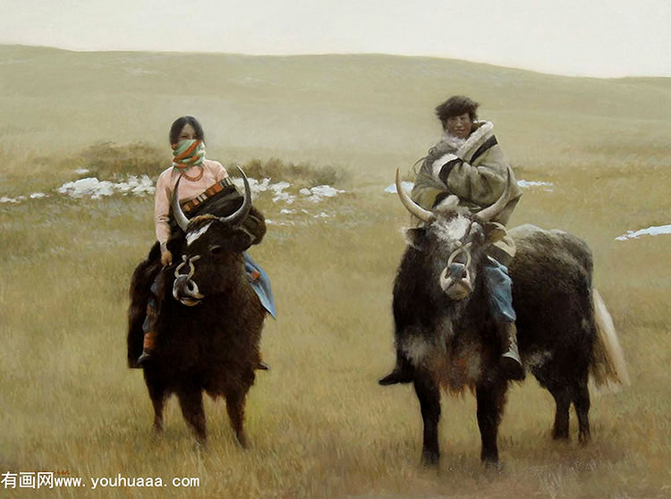 a young couple (tibetan)