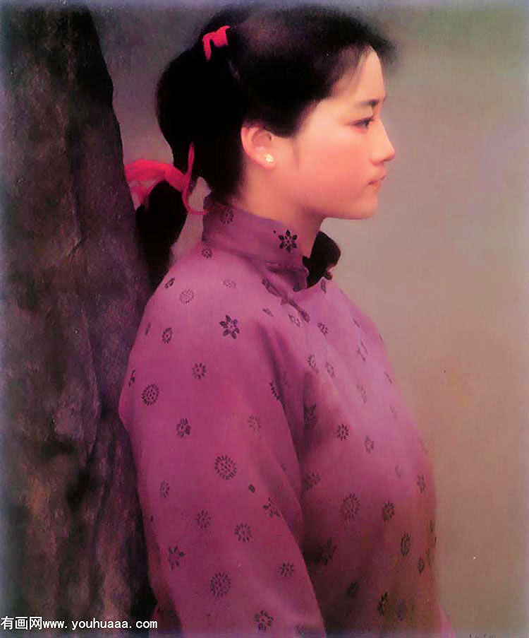 profile of a young chinese woman