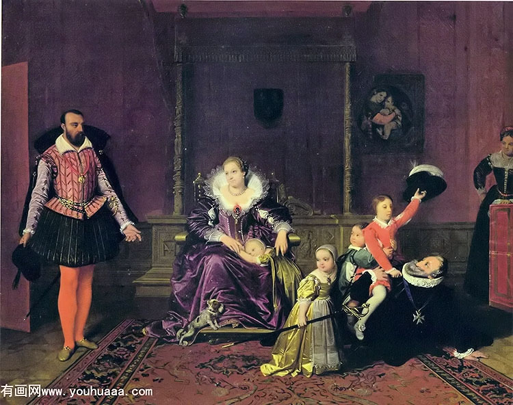 뺢ˣ - henri IV playing with his children