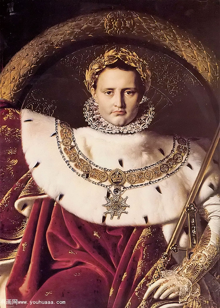 ϵһ(ֲ) - napoleon i on his imperial throne [detail]