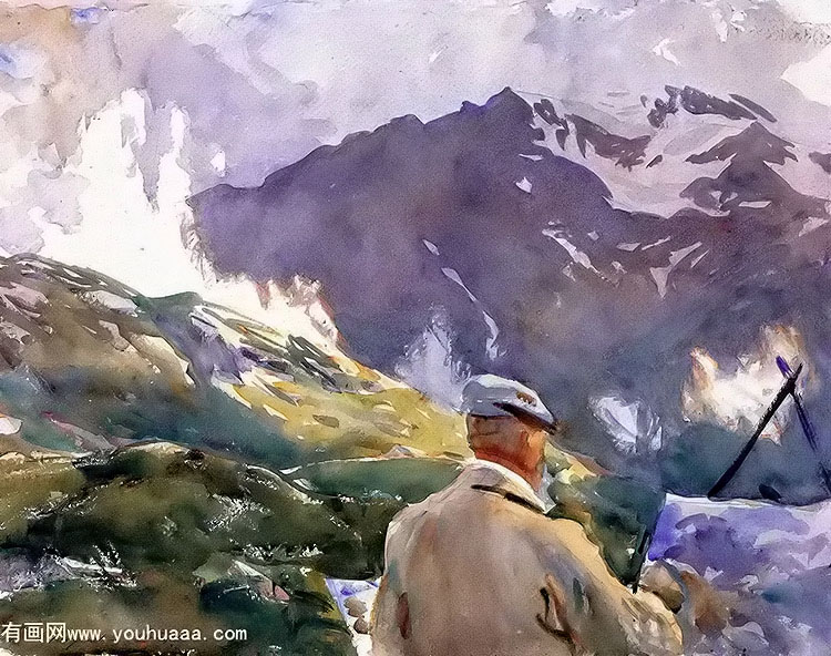 artist in the simplon