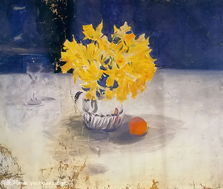 daffodils in a vase