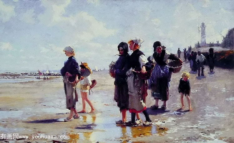 oyster gatherers of cancale