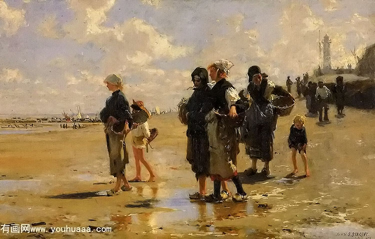 the oyster gatherers of cancale