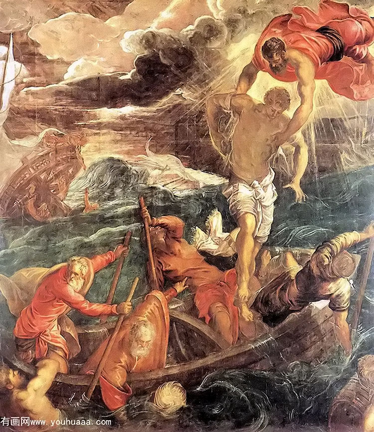 st mark saving a saracen from shipwreck