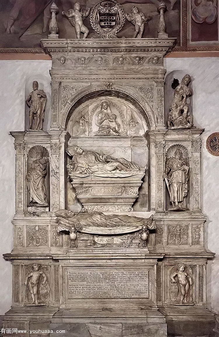 ˫Ĺ¡ͺᡤЪ - double tomb of antonio orso and cardinal giovanni michiel