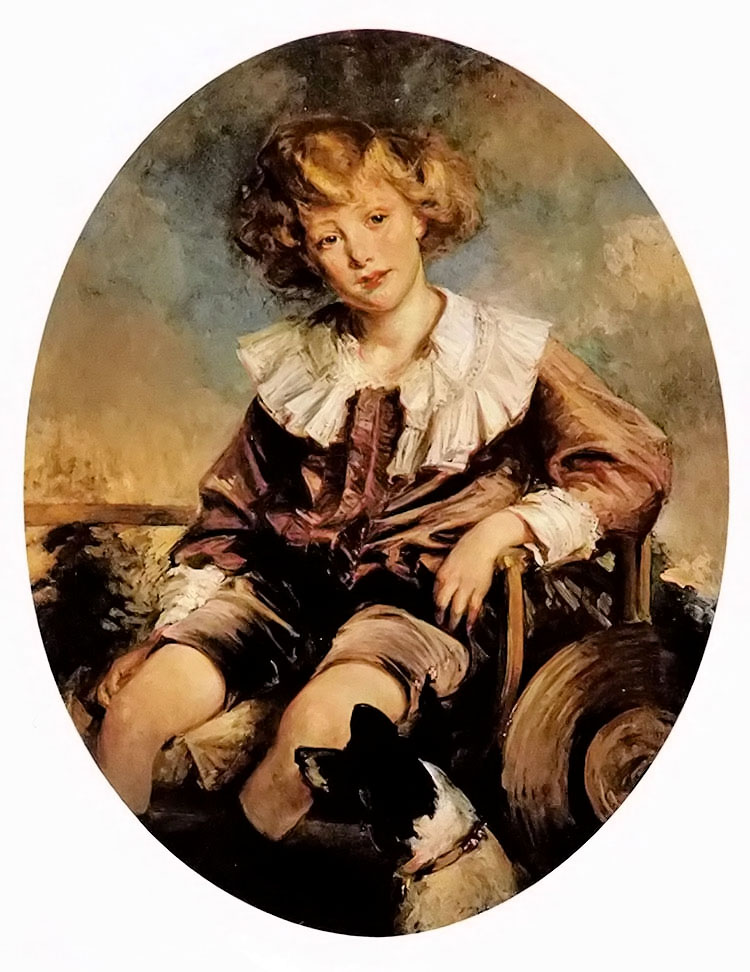 갲ᡤ¡¶ - portrait of antonin de mun as a young boy