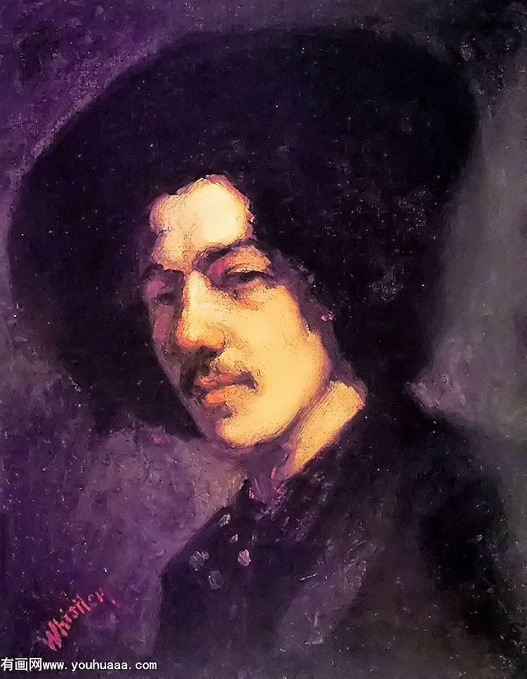 ñӵԻ - portrait of whistler with hat