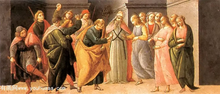 ʥĸĻ - predella marriage of mary