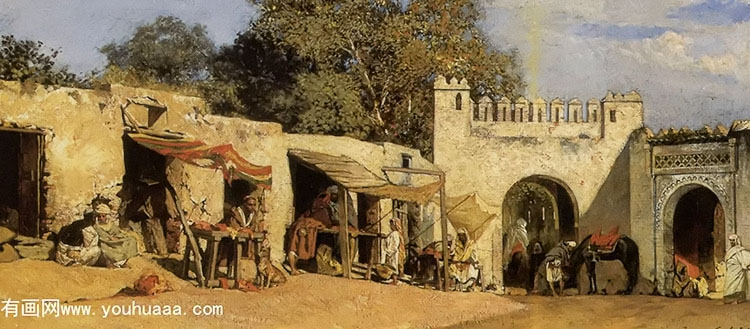 an arab market