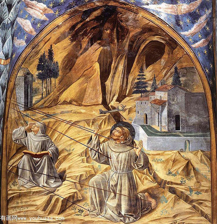 scenes from the life of st francis (scene 11, south wall)