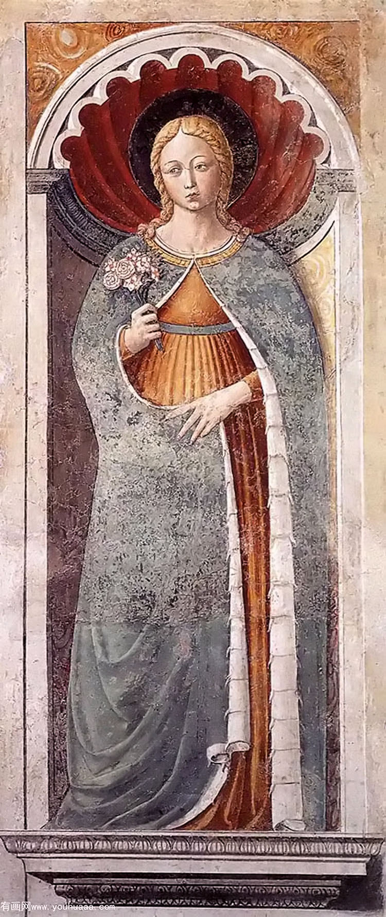 st fina (on the pillar)