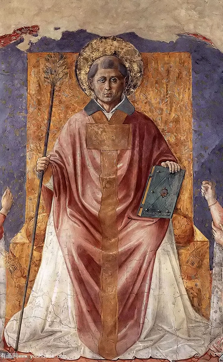 st fortunatus enthroned