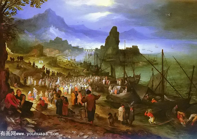 ڸۿڲ - christ preaching at the seaport