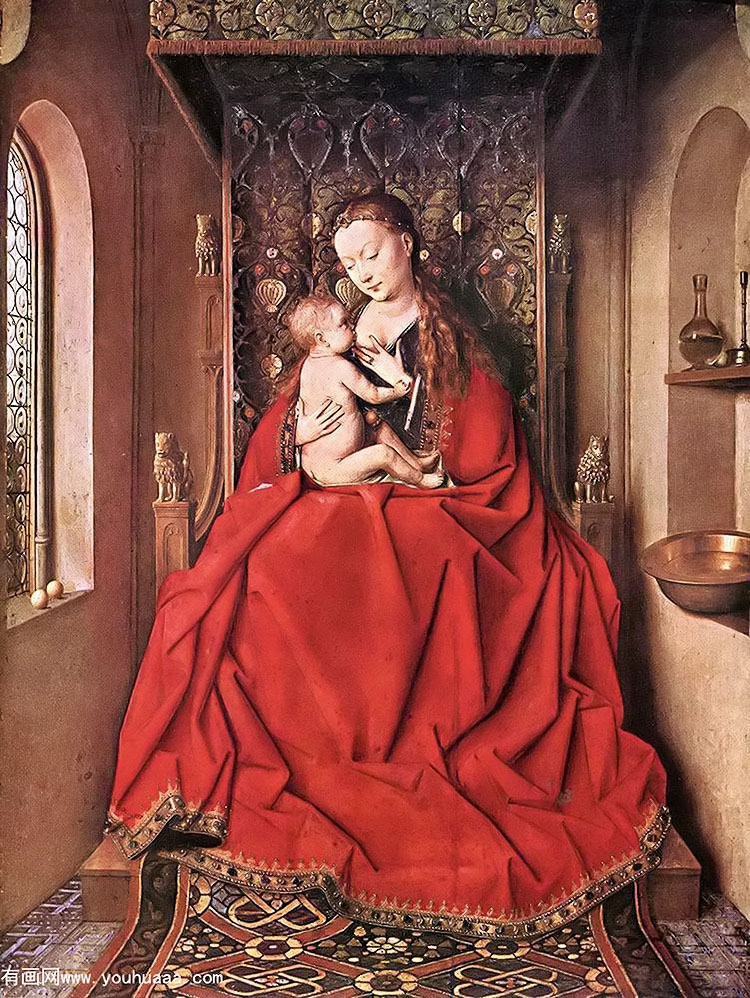 ʥϲʥĸ - suckling madonna enthroned