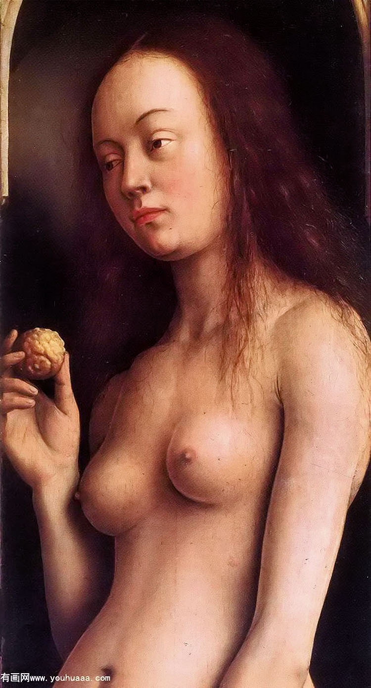 the ghent altarpiece eve [detail 2]