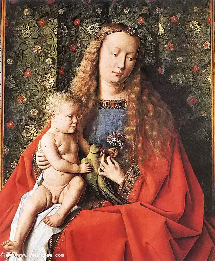 ũʥĸ(ֲ2) - the madonna with canon van der paele [detail 2]