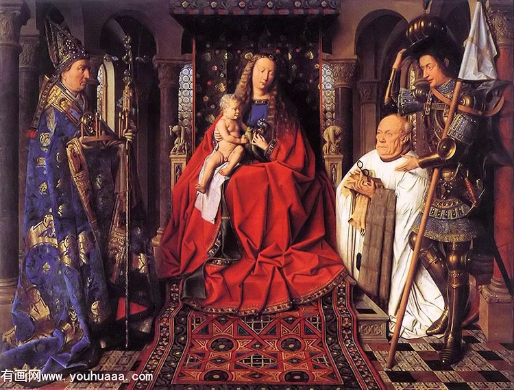 ũʥĸ - the madonna with canon van der paele