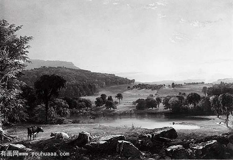 view near sherburne, chenango county, new york