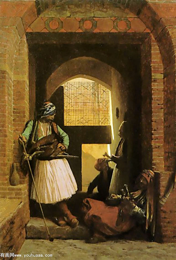 Ŀʿ - arnauts of cairo at the beb en nasr