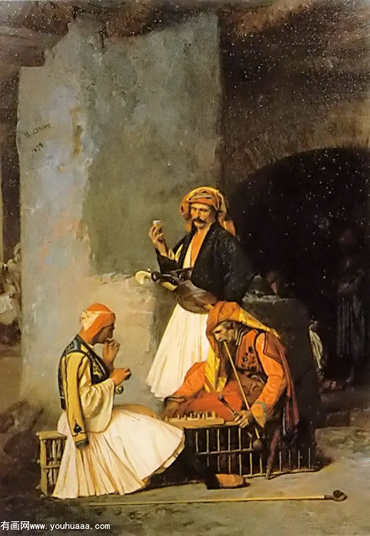 İ - arnauts playing chess