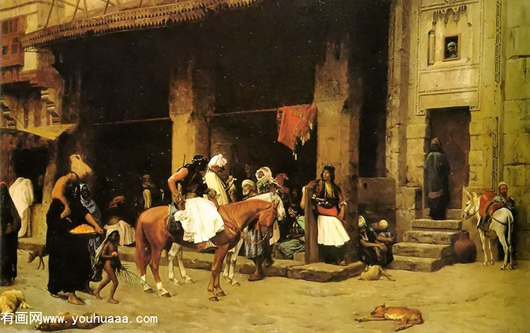 ޽־ - a street scene in cairo