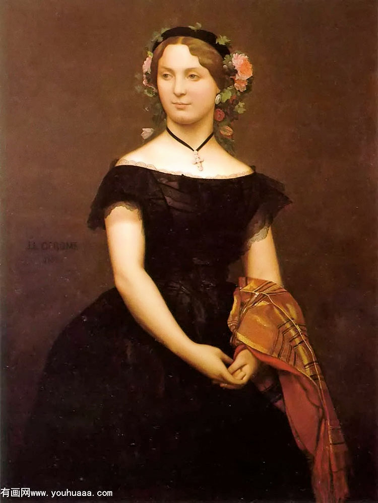 СĻ - portrait of mlle durand