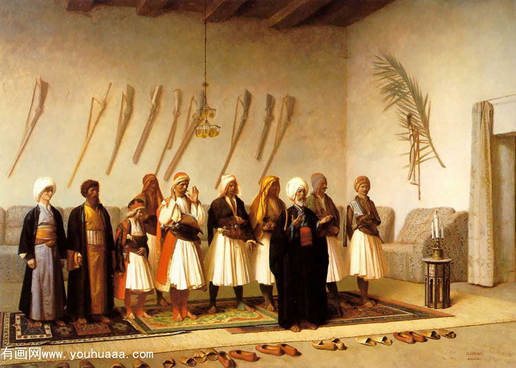  - prayer in the house of an arnaut chief