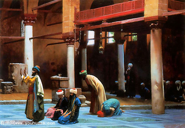  - prayer in the mosque