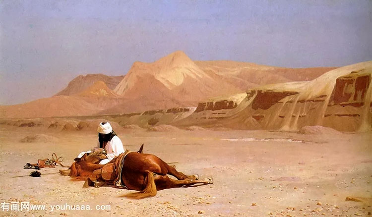 ˺ - the arab and his steed