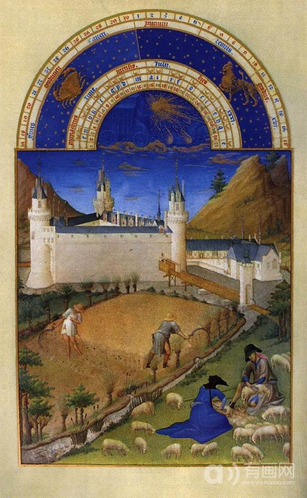  - les tres riches heures du duc de berry juillet (july)