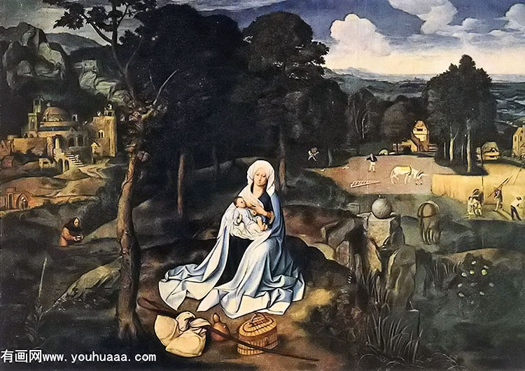 ;Ϣ - rest during the flight to egypt