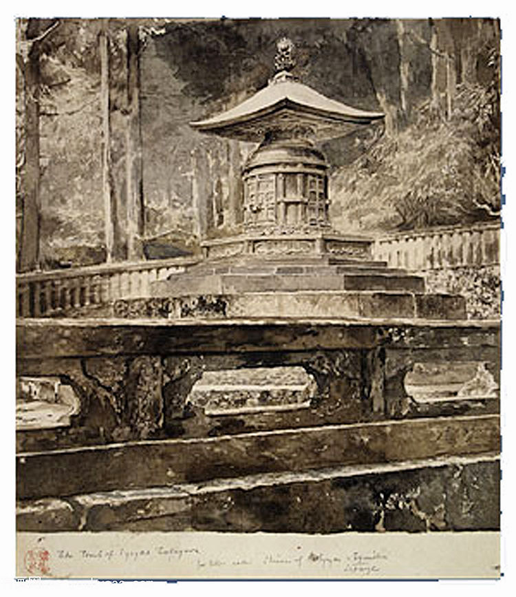 the tomb of iyeyasu tokugawa