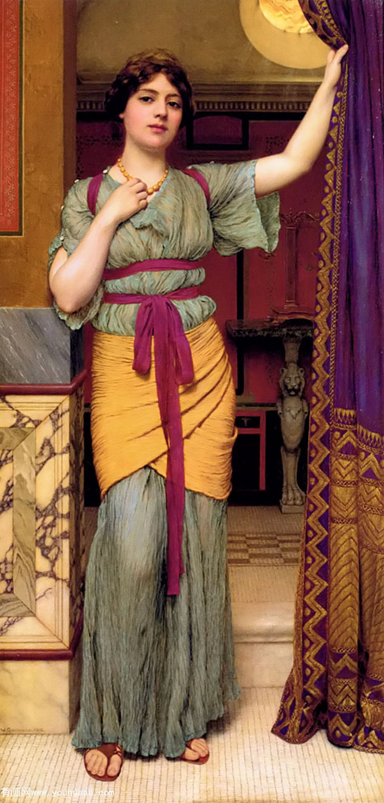 a pompeian lady