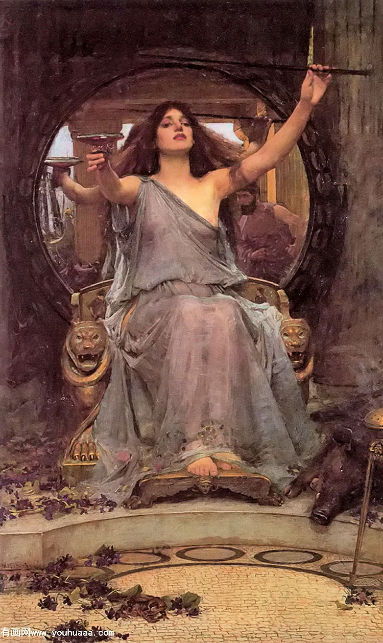 ̰ѾƱ˹ - circe offering the cup to ulysses