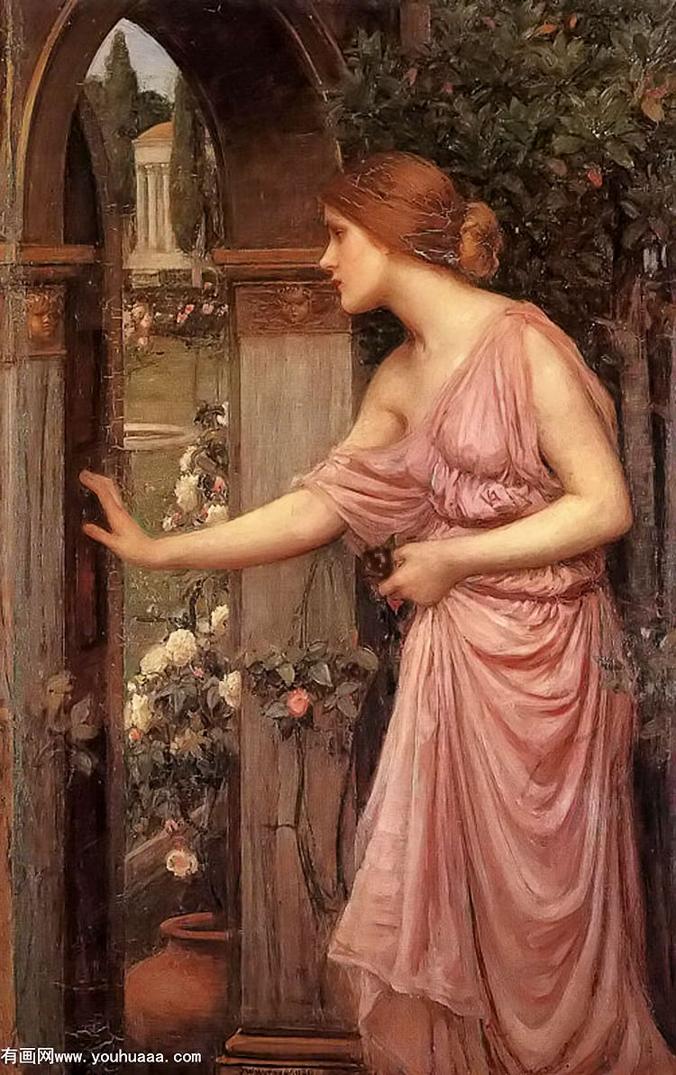 psyche entering cupids garden