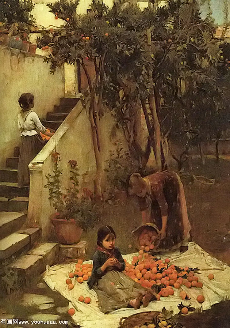 the orange gatherers