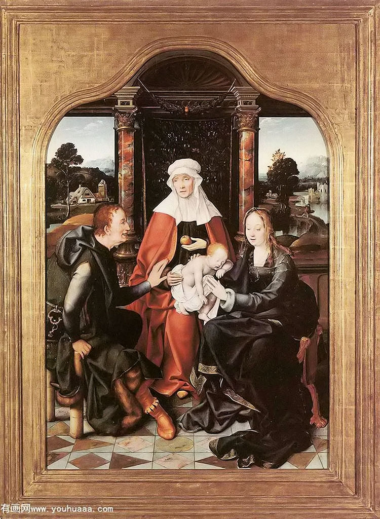 ʥʥĸӼʥǻķ - st anne with the virgin and child and st joachim