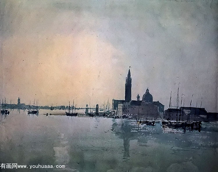 san giorgio maggiore in the morning