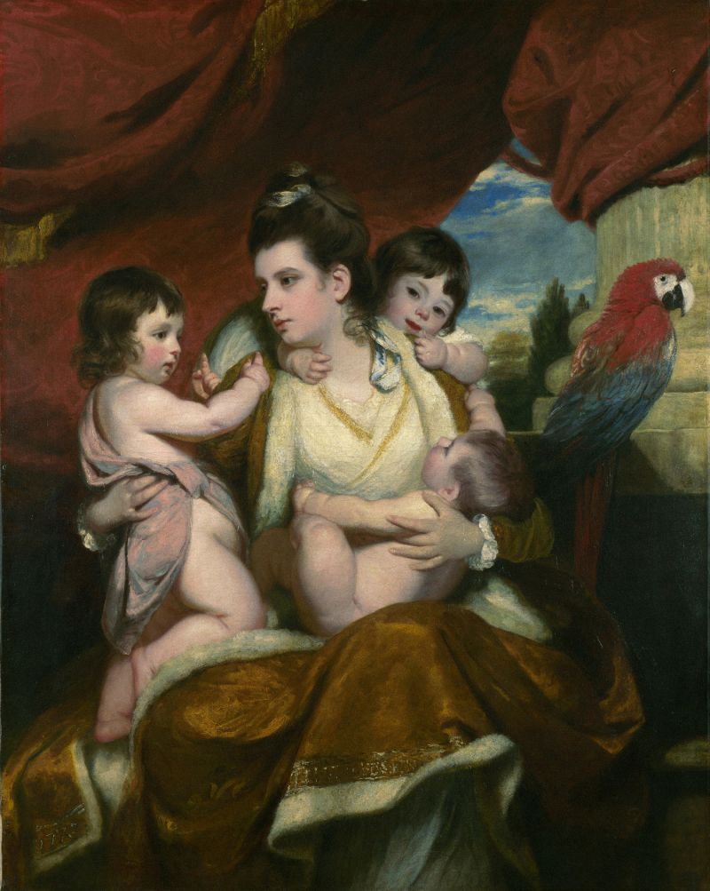 ¿˰˺ - lady cockburn and her three eldest sons