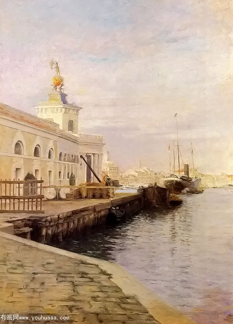 view of venice (the dogana)