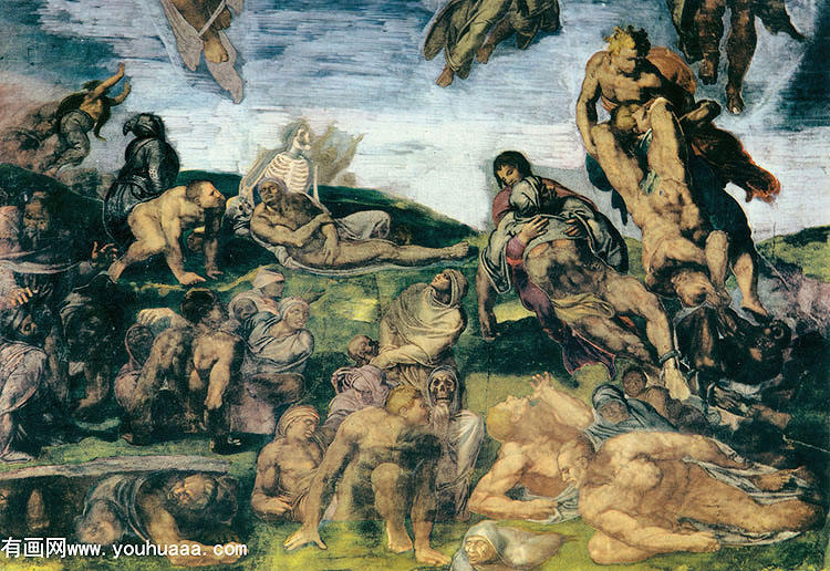 the last judgment rome vatican the sistine chapel