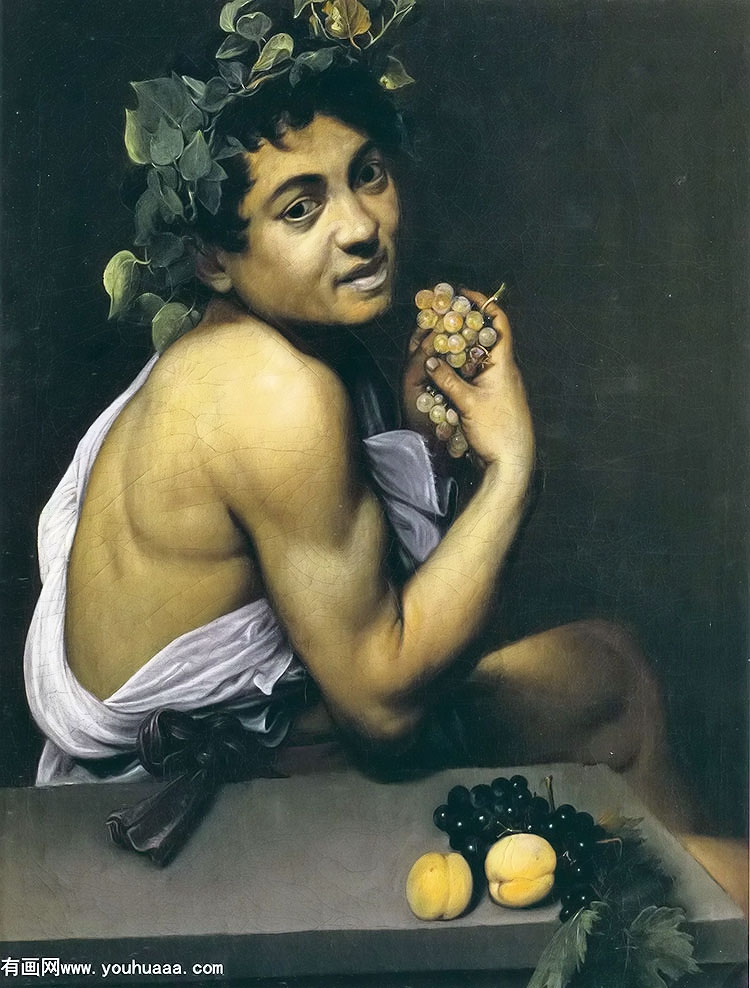 Ի - self portrait as bacchus