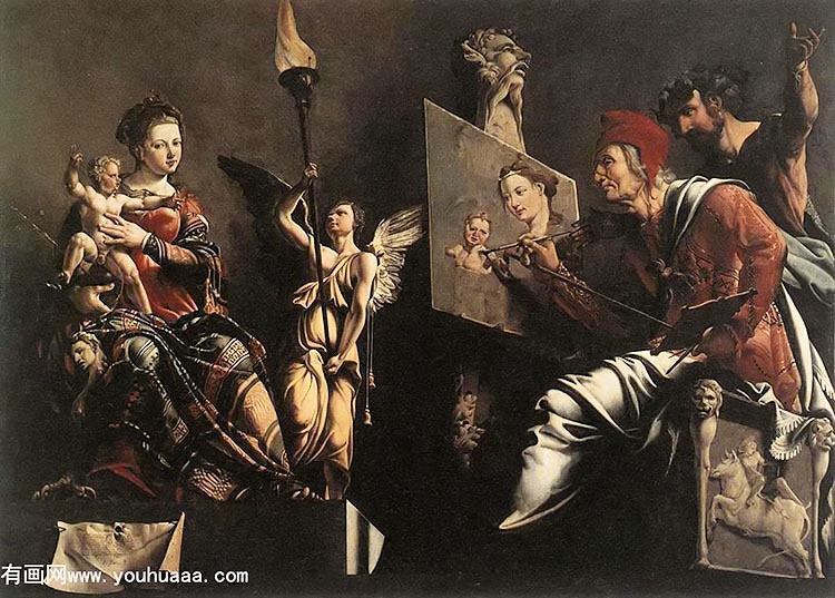 ʥ¬˻ʥĸ - st luke painting the virgin and child