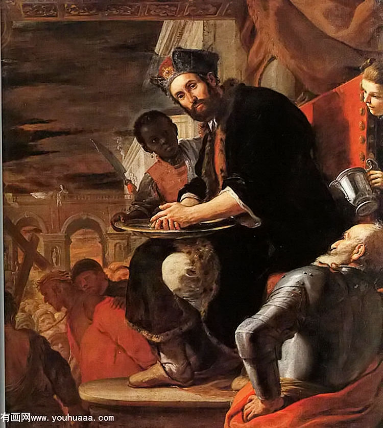 pilate washing his hands