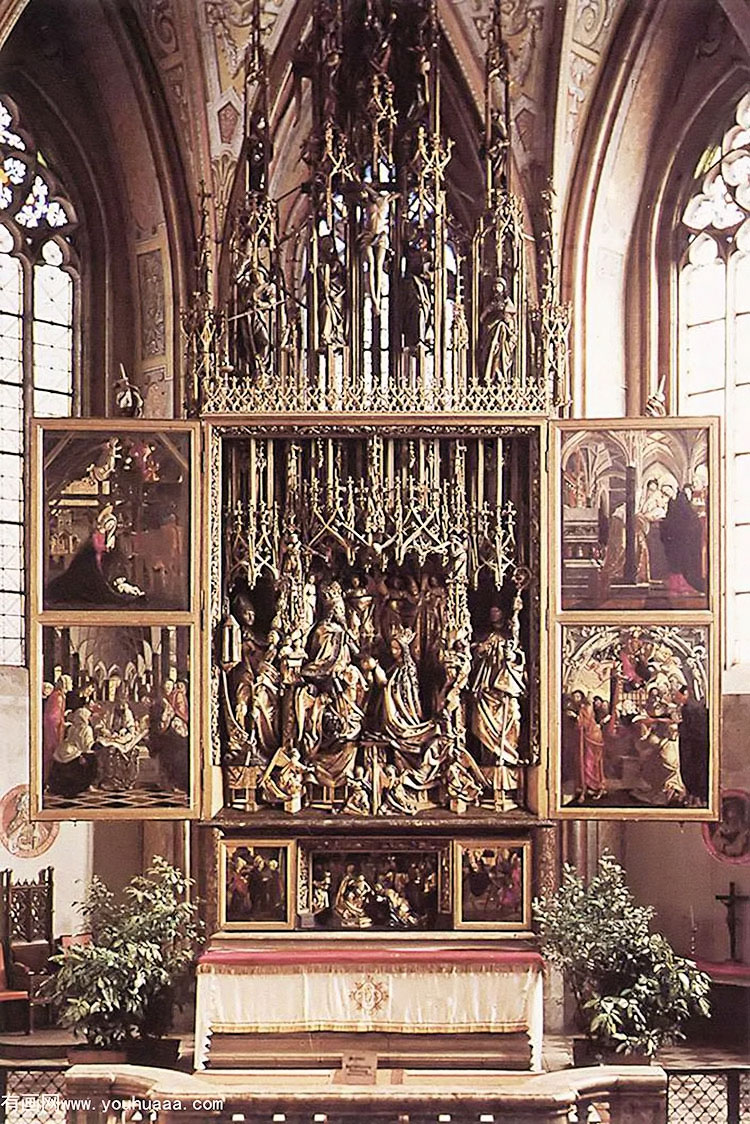 st wolfgang altarpiece